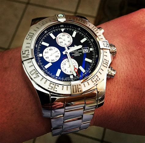 breitling super avenger 2 white face